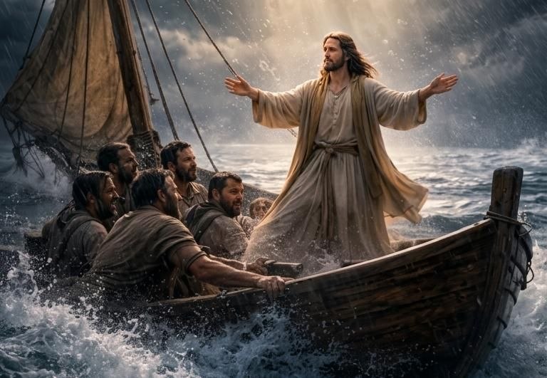 Jesus in the Storm
